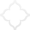 Ekena Millwork 66 56W x 66 56H x 58T Large May Decorative Fretwork Ceiling Panels in Architectural Grade PVC CELP67X6702MAY - alternate 9